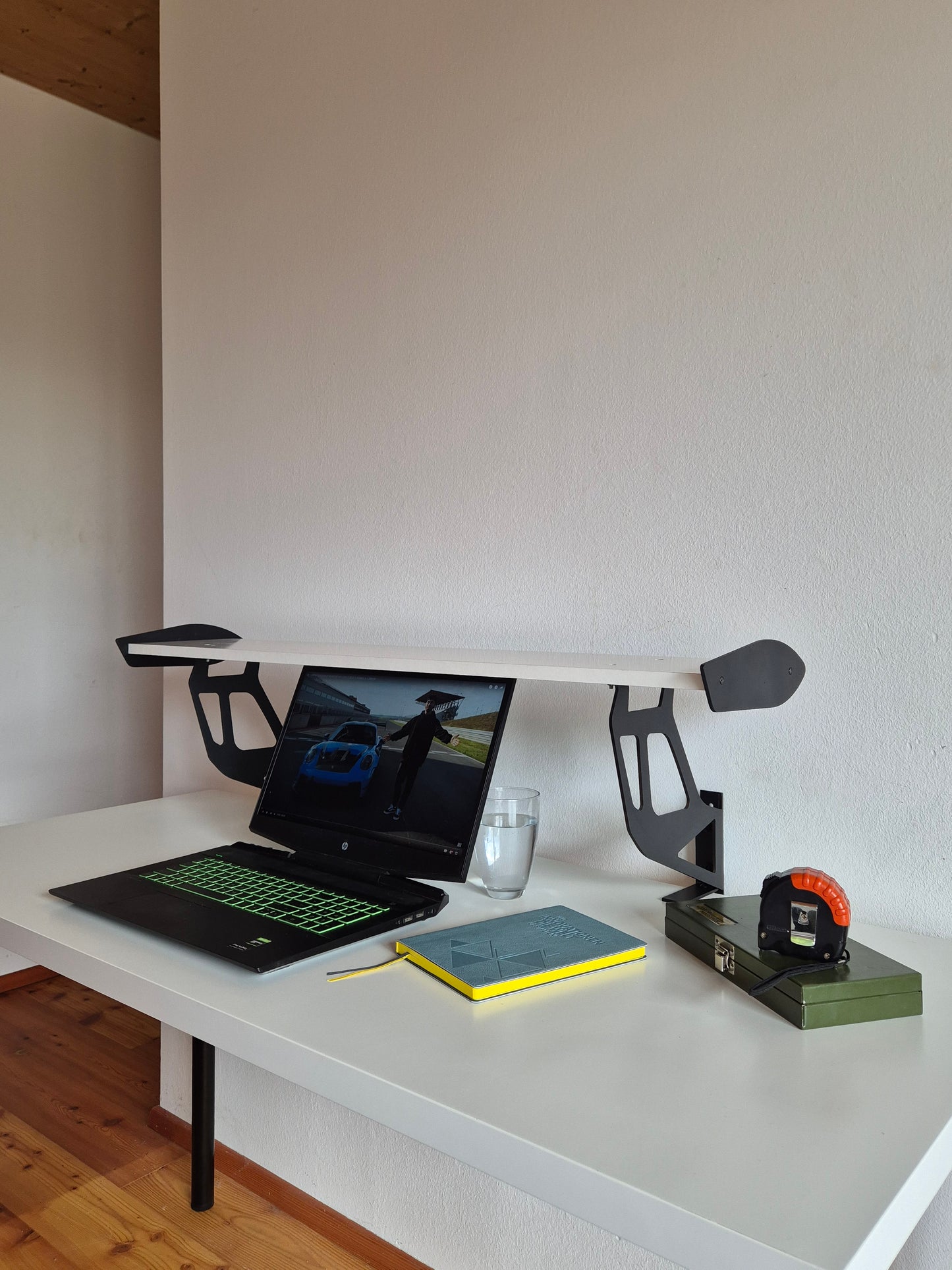 Klemmung für Wandregal Spoiler Style